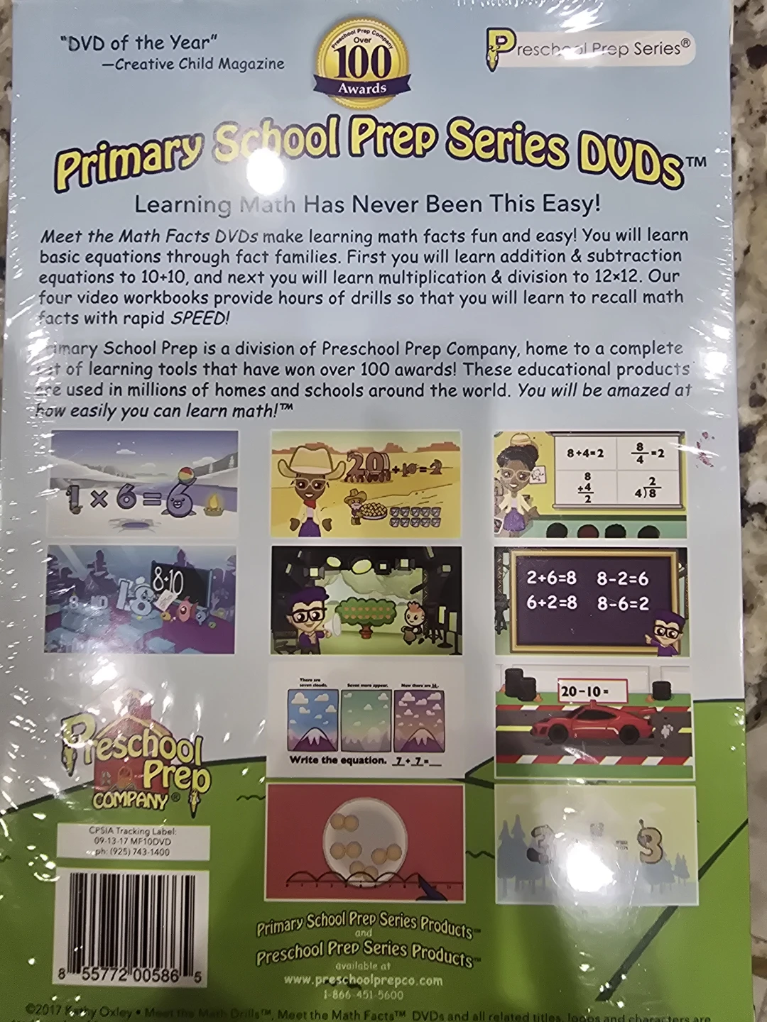 Meet the Math Facts Collection: +, -,  ×,  ÷ DVDs - photo 2