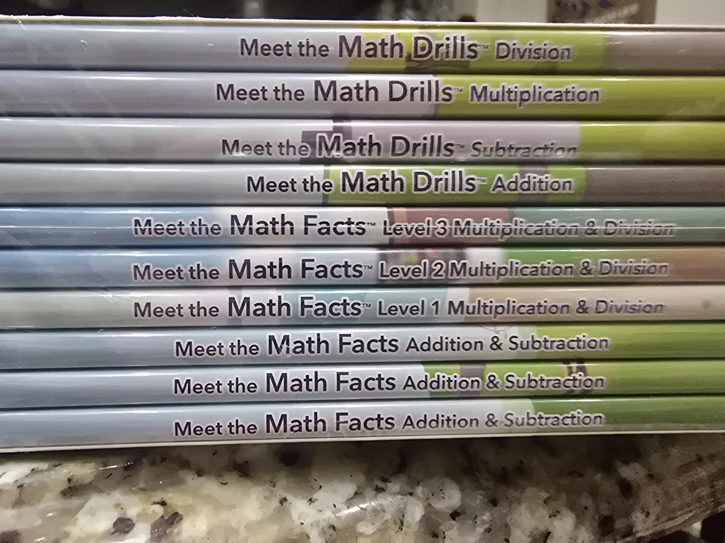 Meet the Math Facts Collection: +, -,  ×,  ÷ DVDs - photo 3