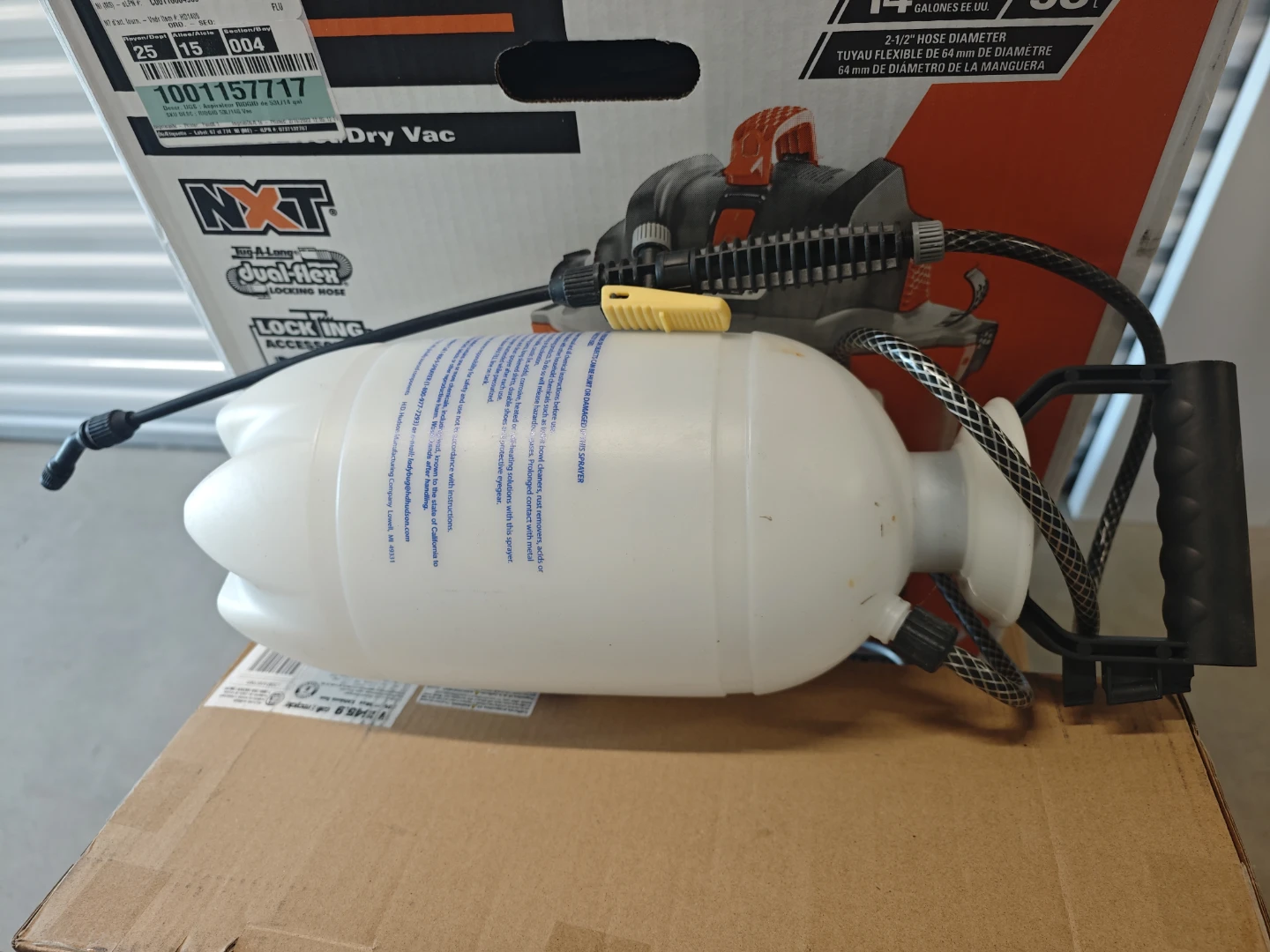 NXT Dual-Flex Tug-A-Long Garden Sprayer