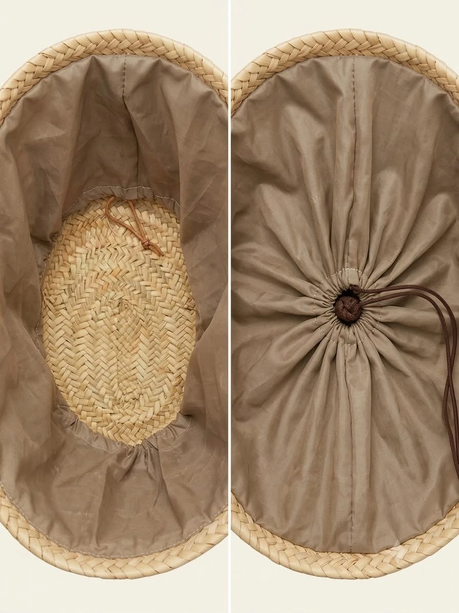 Handwoven Straw Tote Bag - photo 4