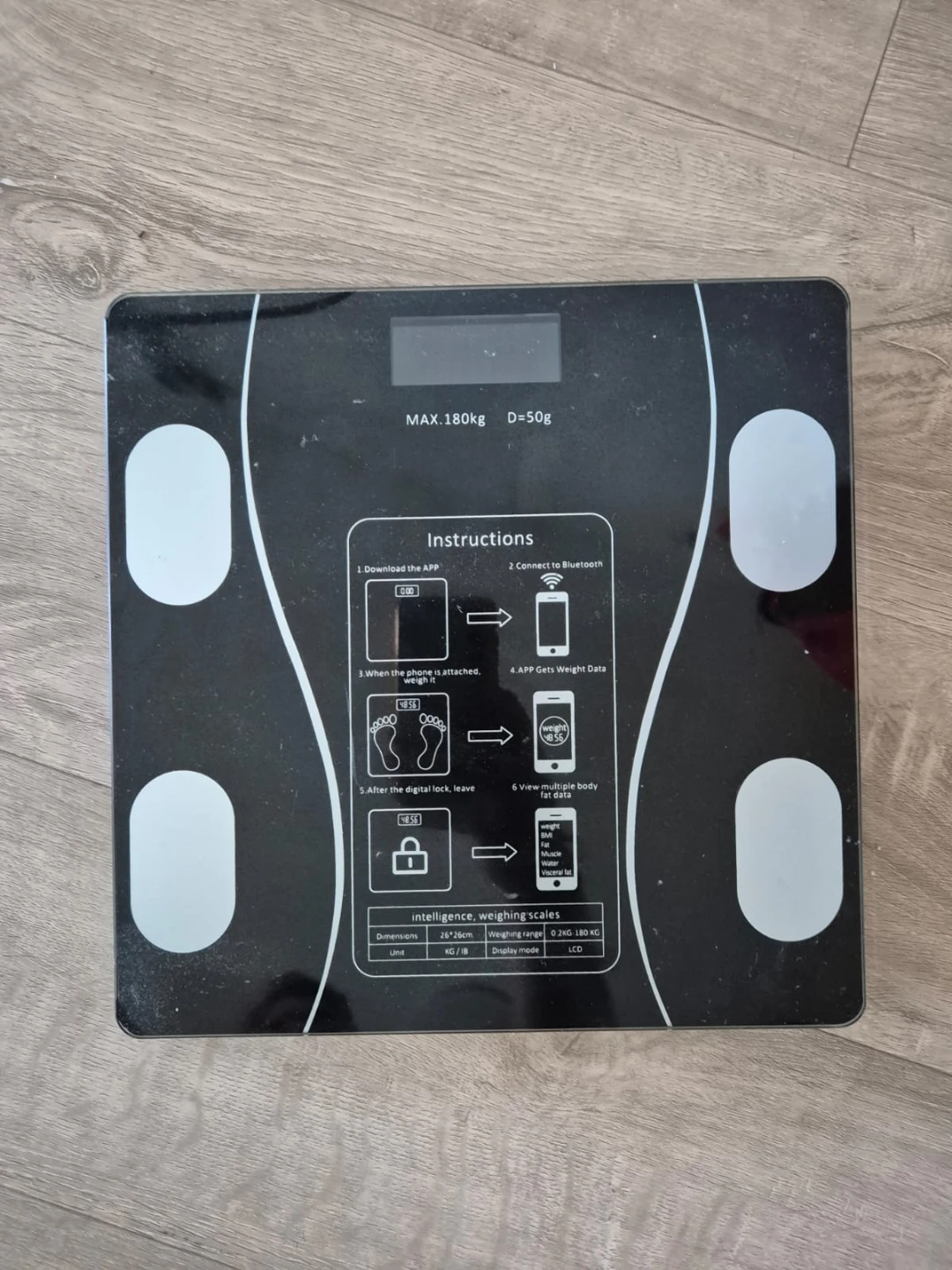 Smart Digital Body Weight Scale