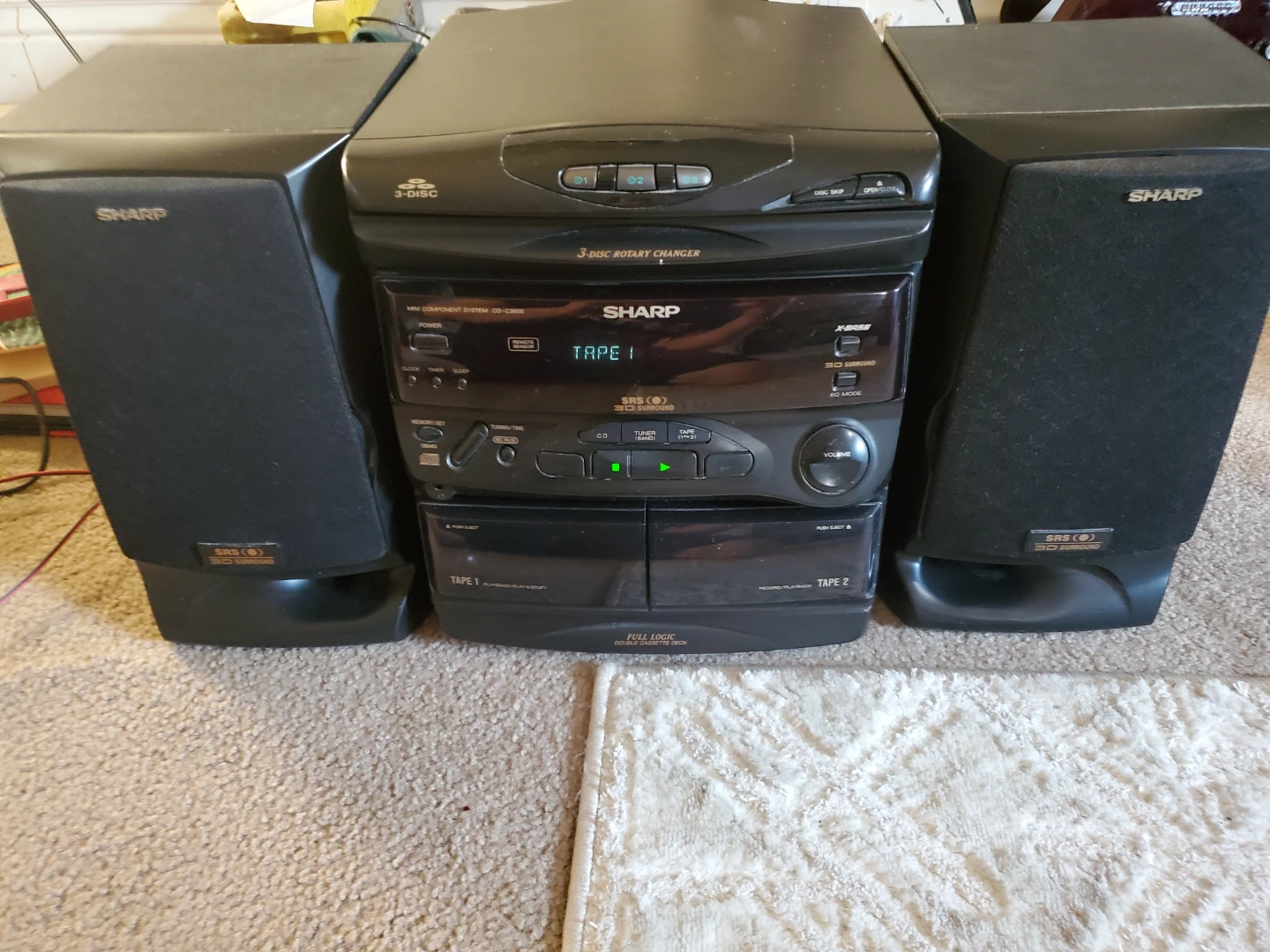Cassette tape lot with SHARP mini component system - photo 4