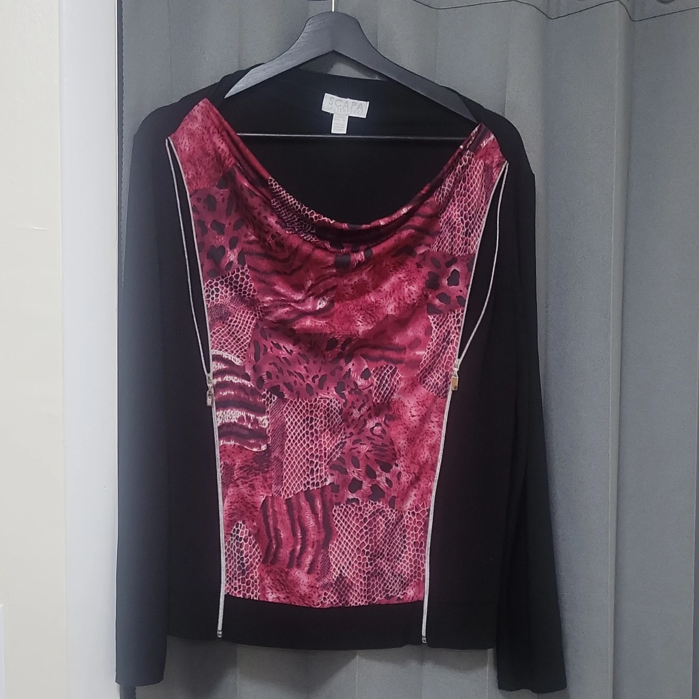 SCAPA Lauren Perre Long Sleeve Top Size M - photo 2