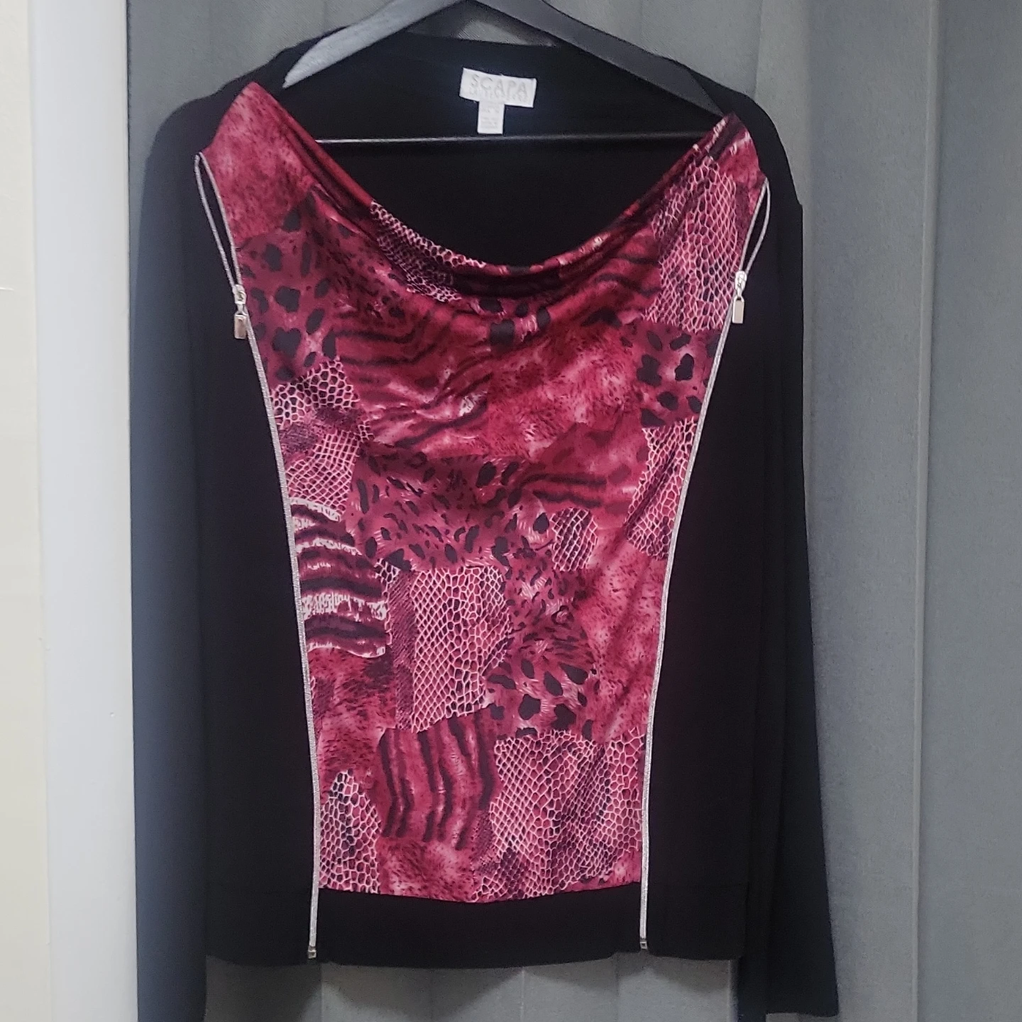 SCAPA Lauren Perre Long Sleeve Top Size M - photo 4