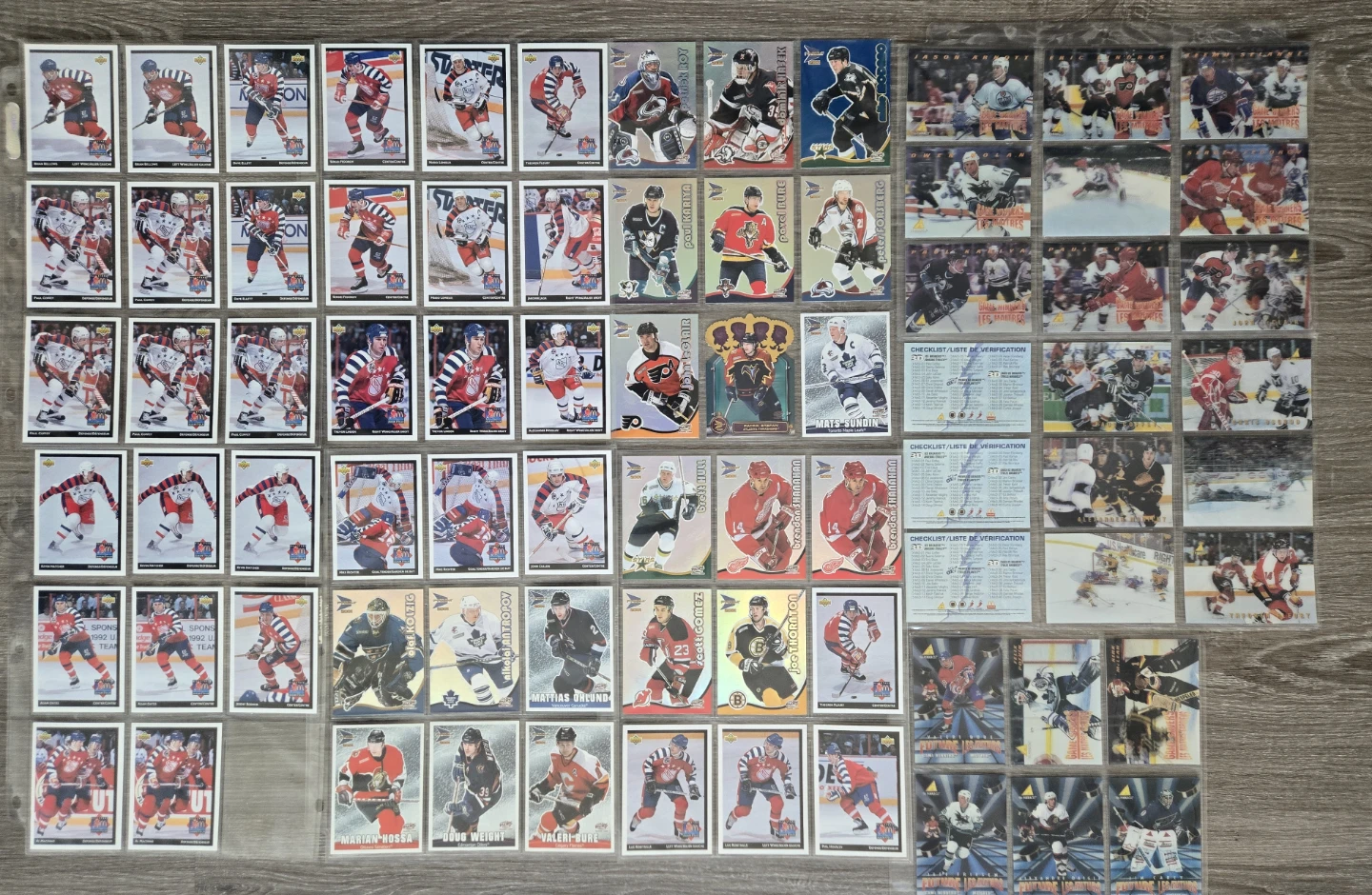 Vintage McDonald's NHL Hockey Card, Superstar Binder Lot - photo 2