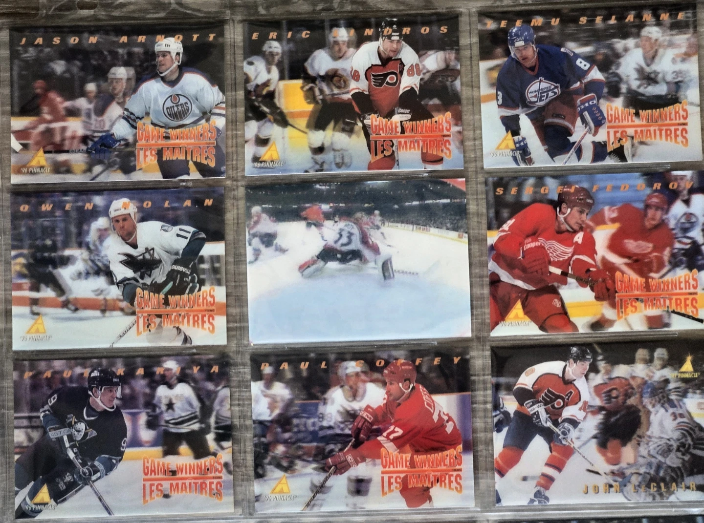 Vintage McDonald's NHL Hockey Card, Superstar Binder Lot - photo 4