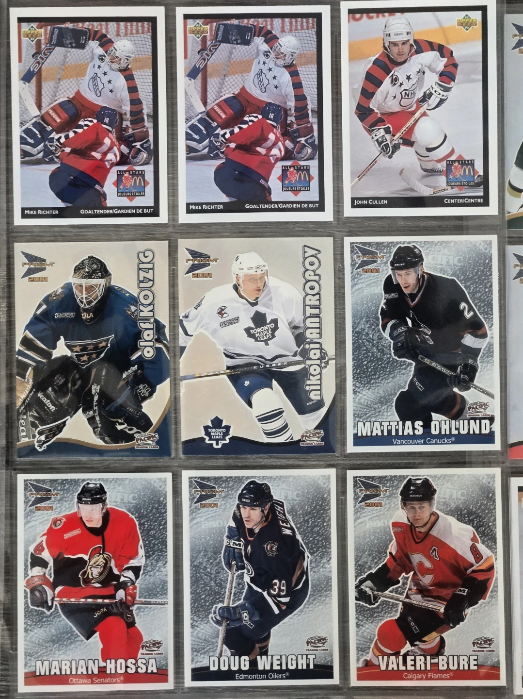 Vintage McDonald's NHL Hockey Card, Superstar Binder Lot - photo 5