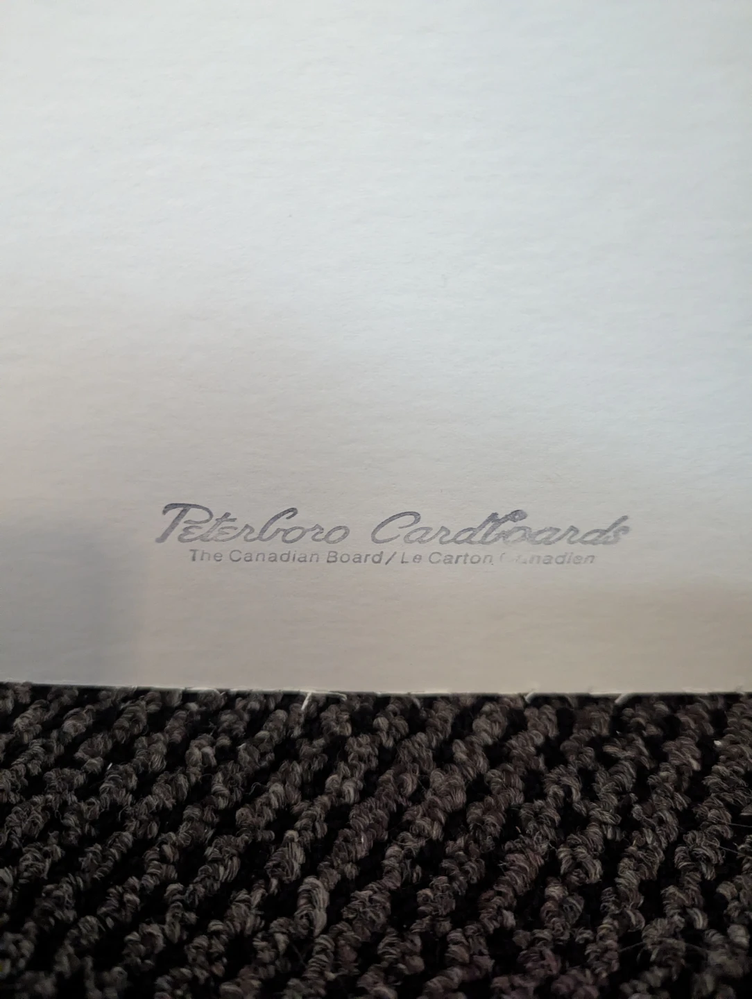 Peterboro Cardboards Acid Free Board No. 354 - photo 2