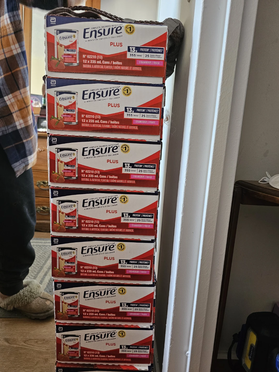 Ensure Plus Strawberry 12 x 235 mL Cans