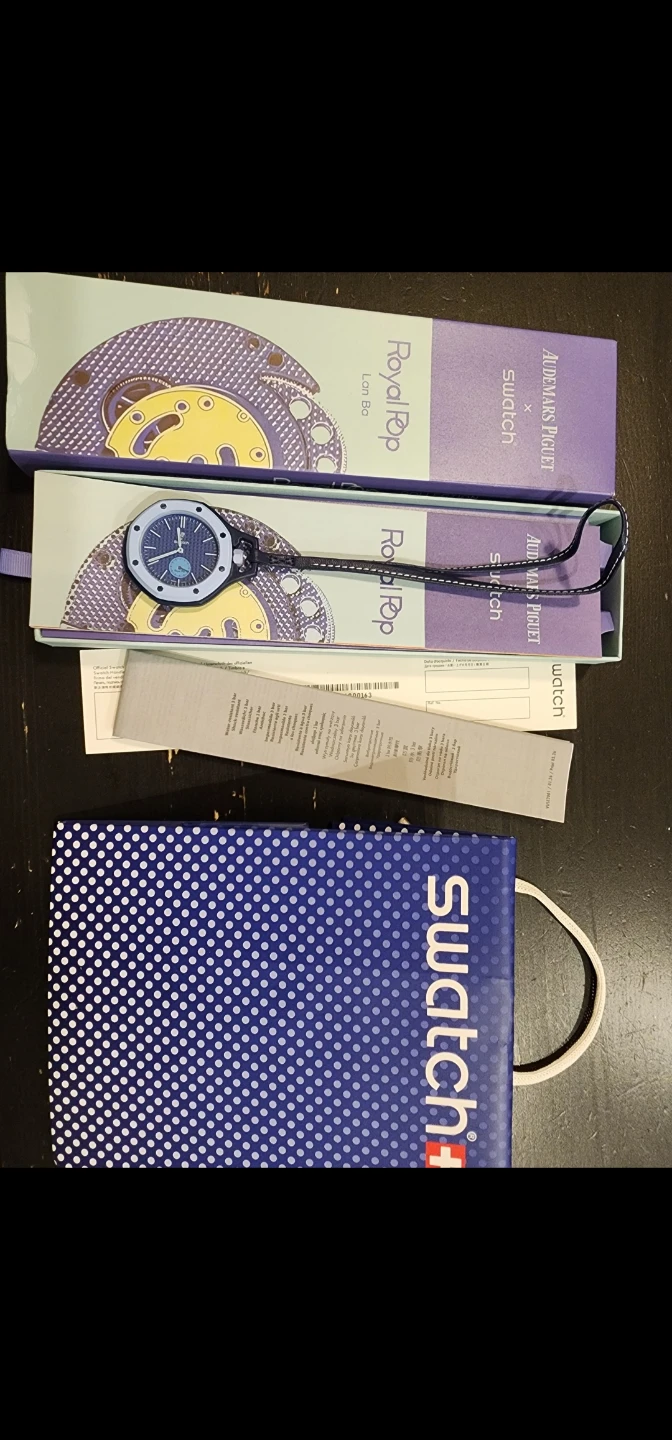 AP x Swatch    Lan Ba Blue