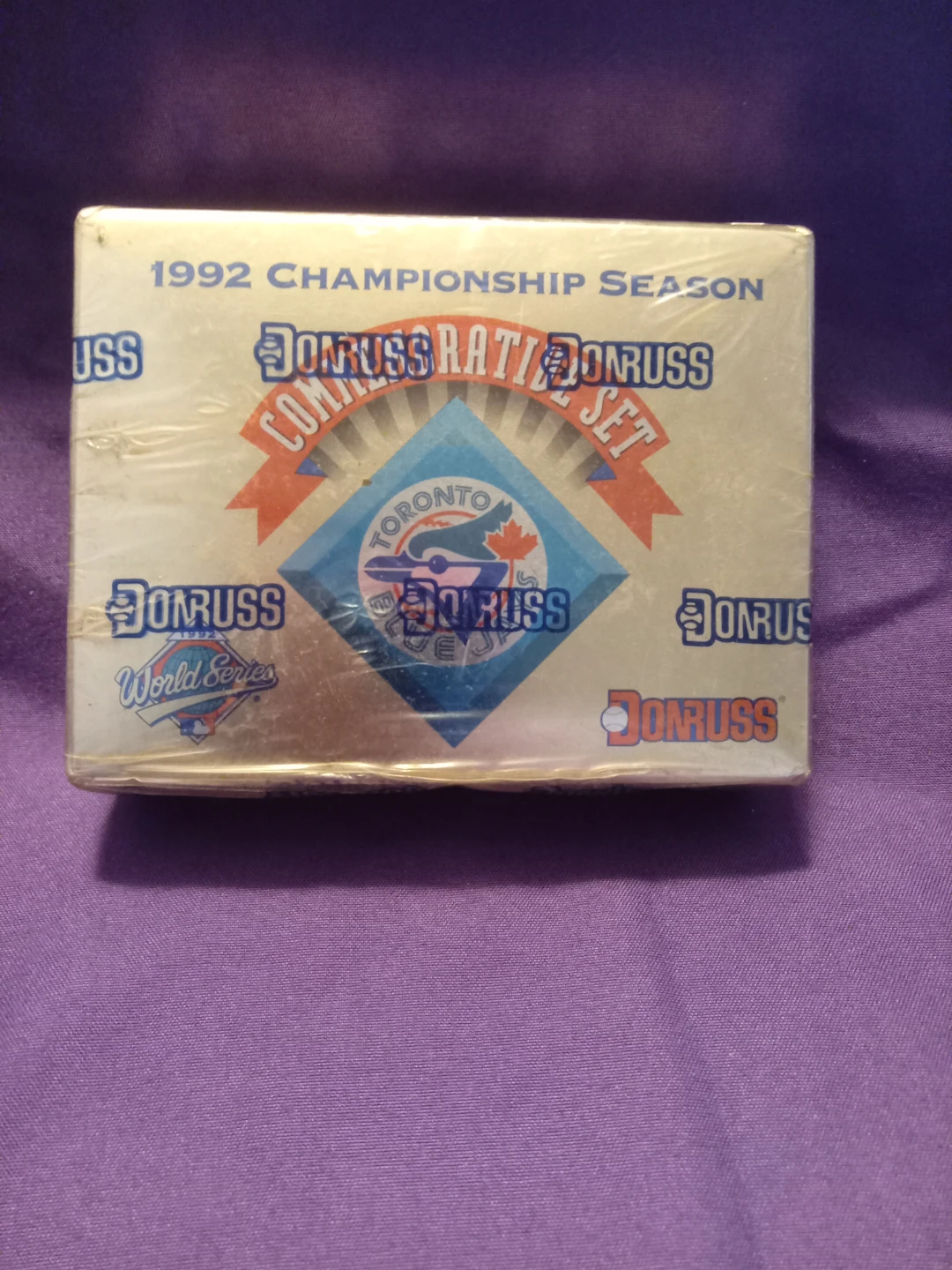 1992 Donruss Championship Season Baseball Card Set Box