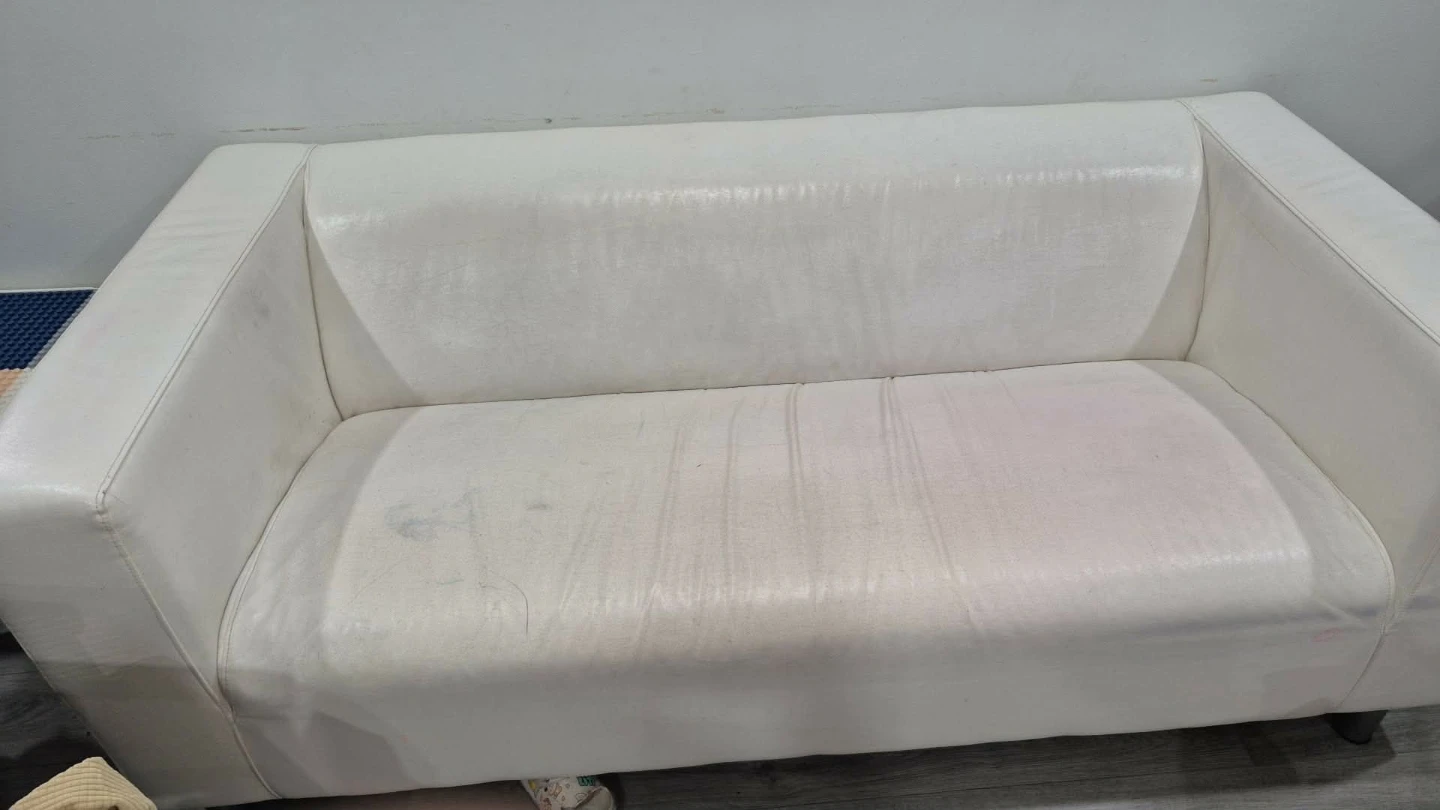 White Loveseat