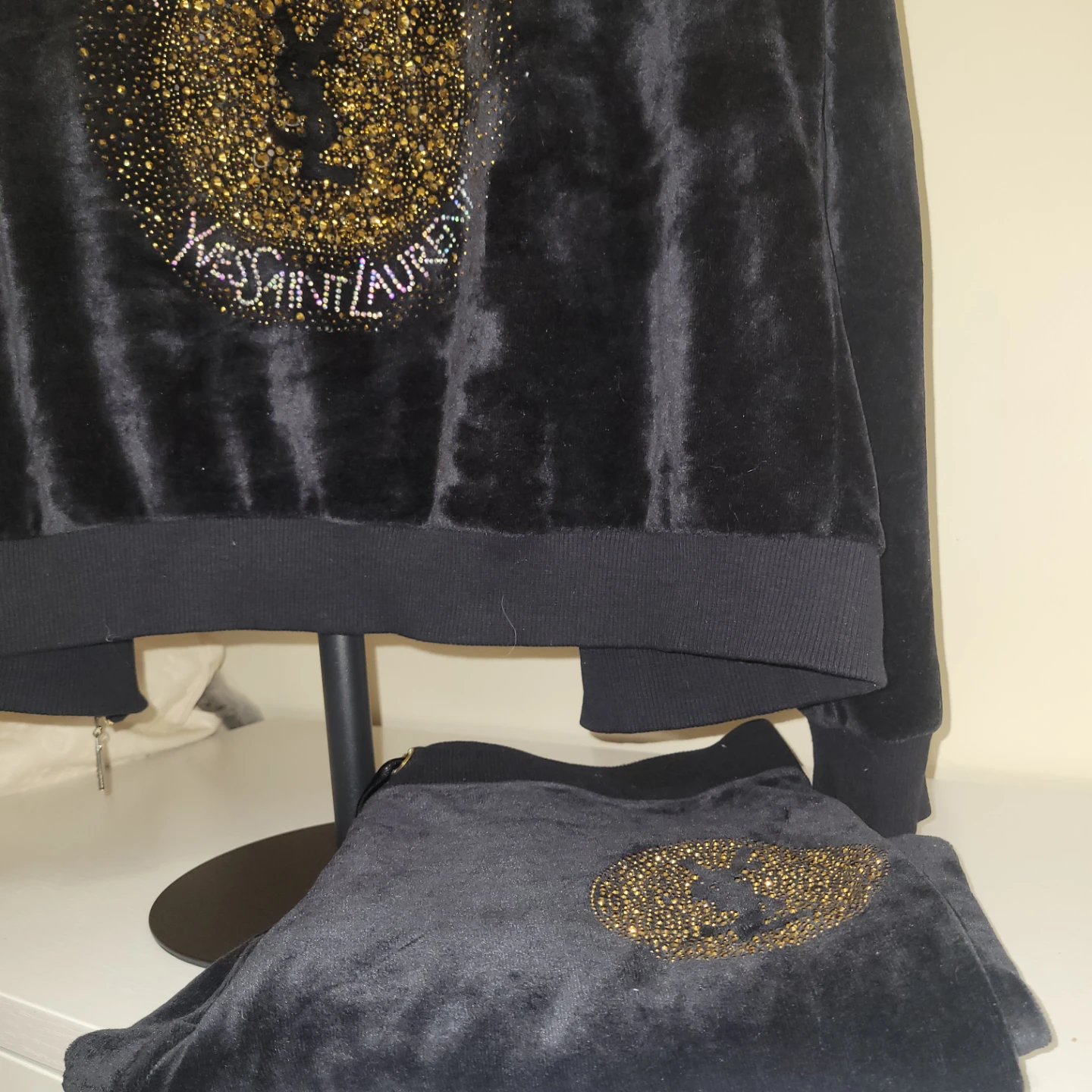 Velour Tracksuit Set