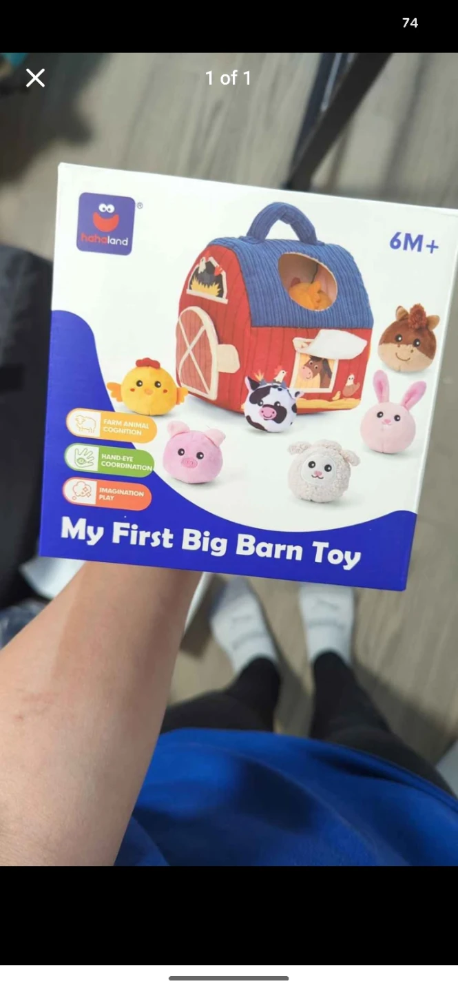 New Hahaland My First Big Barn Toy