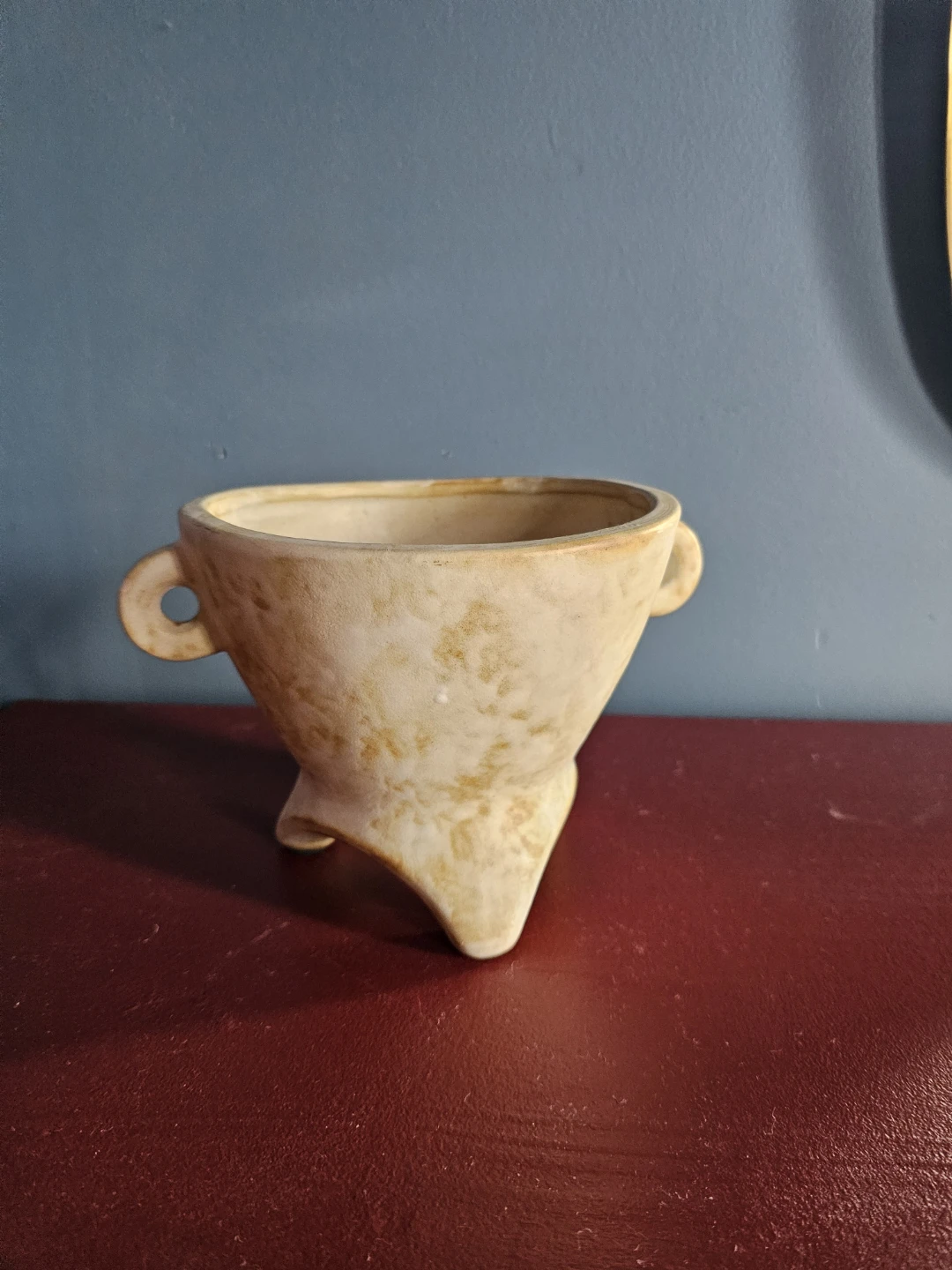 Ceramic Planter Pot with Handles and Legs