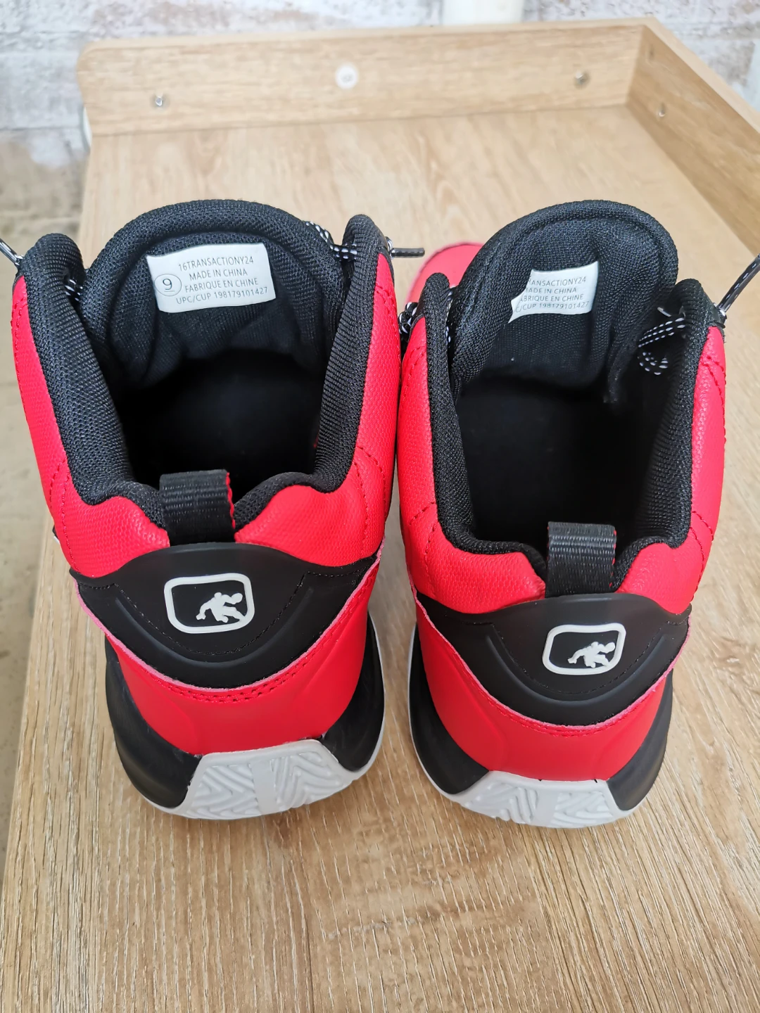 AND1 Red Basketball Shoes Size 9 - photo 4