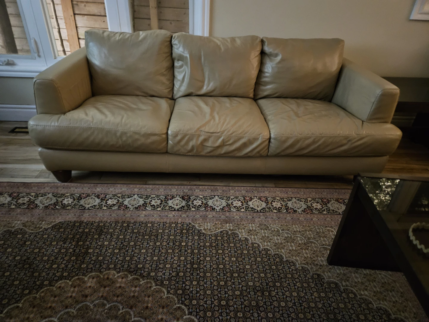 Nattuzi Tan Leather Sofas - photo 2