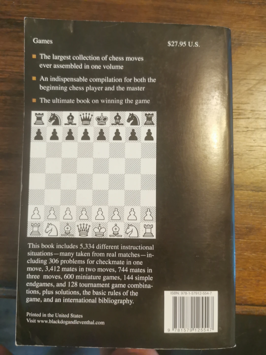 Chess: 5334 Problems, Combinations, and Games by László Polgár - photo 2