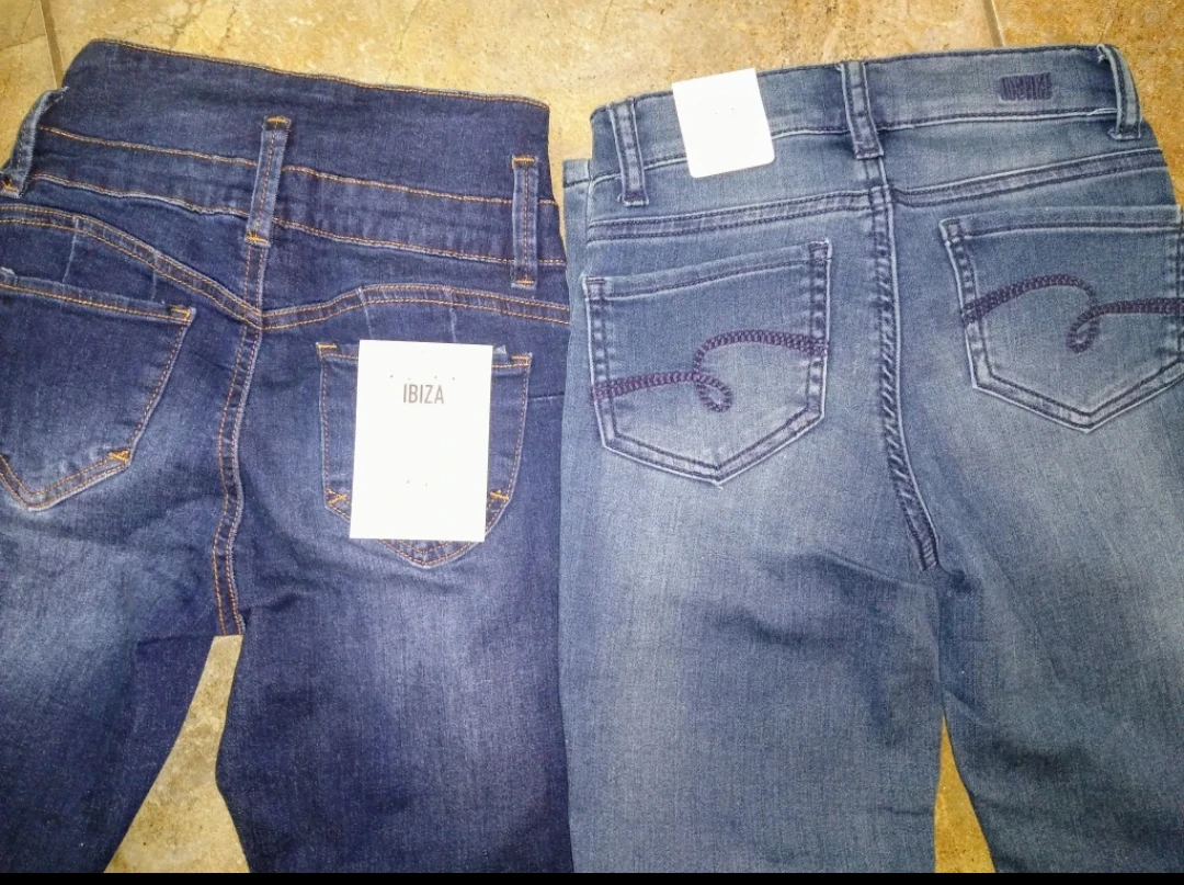 Brand New With Tags Girl's Fashion Blue Jeans - photo 2