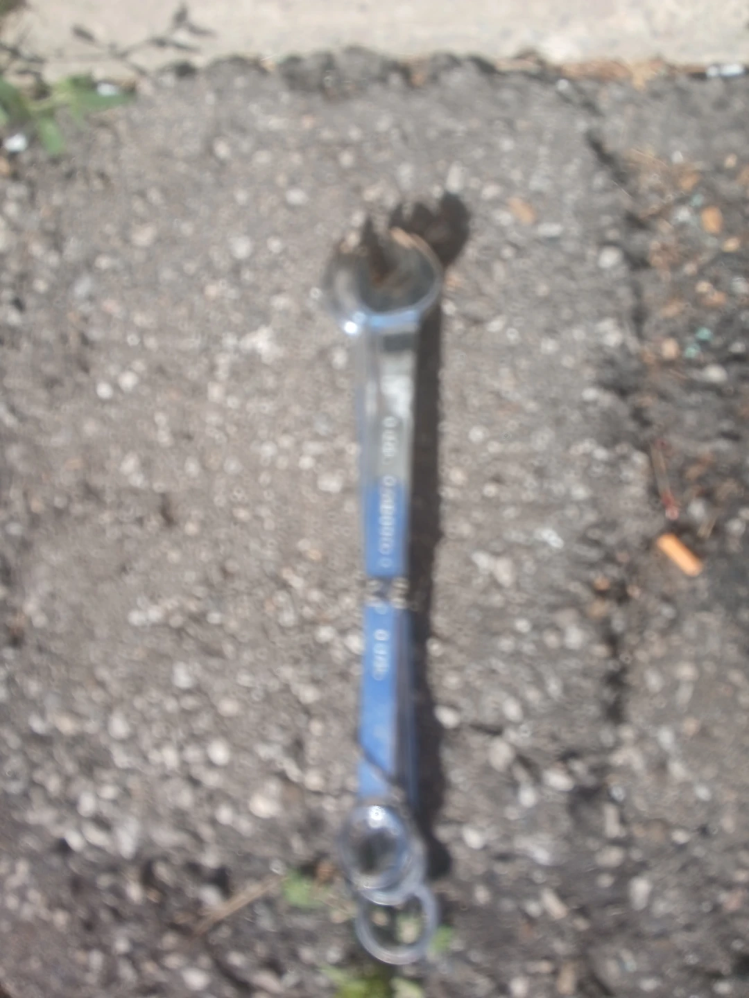 Blue Combination Wrench