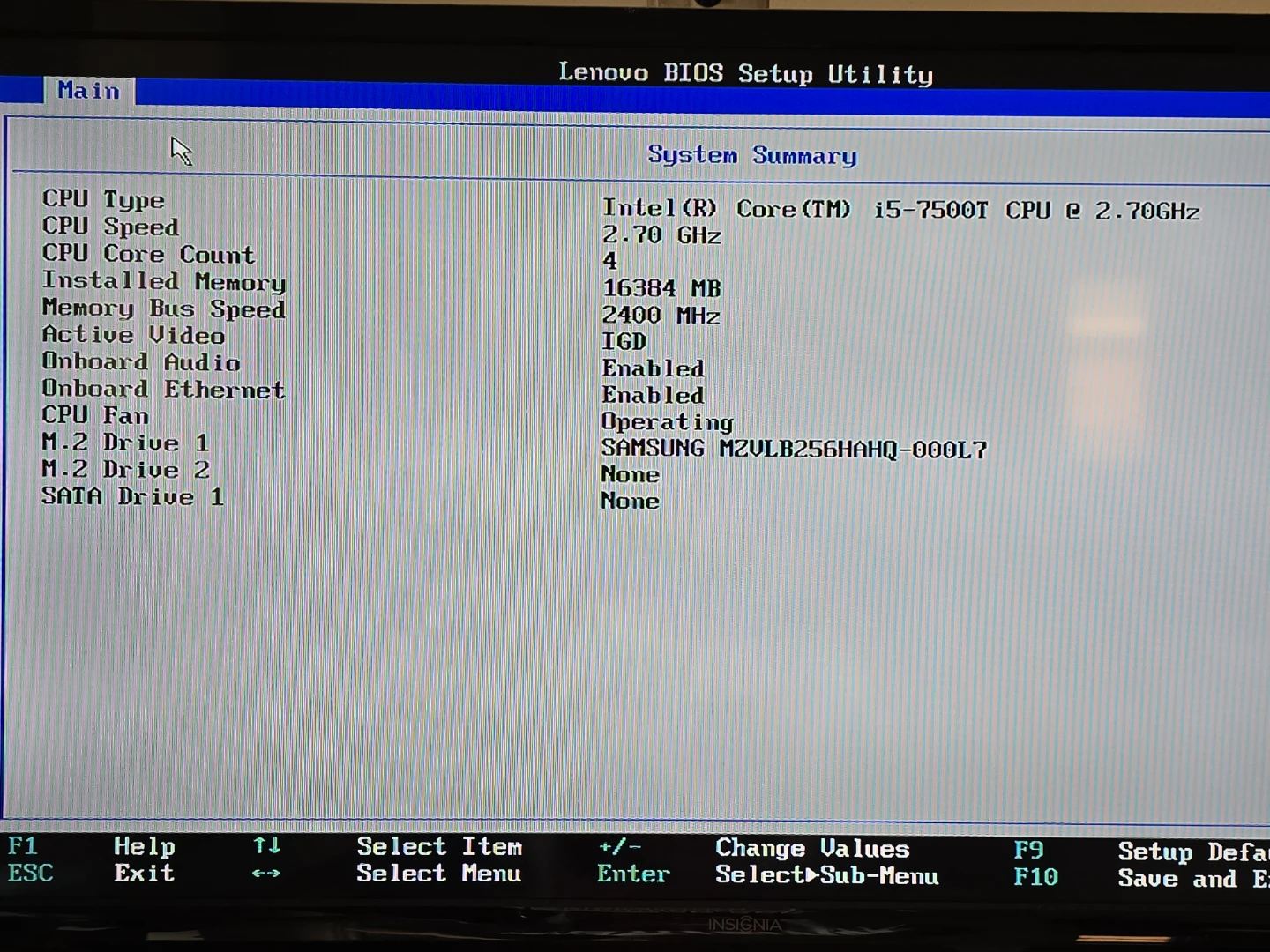 Lenovo Thinkcentre M710q mini desktop pc