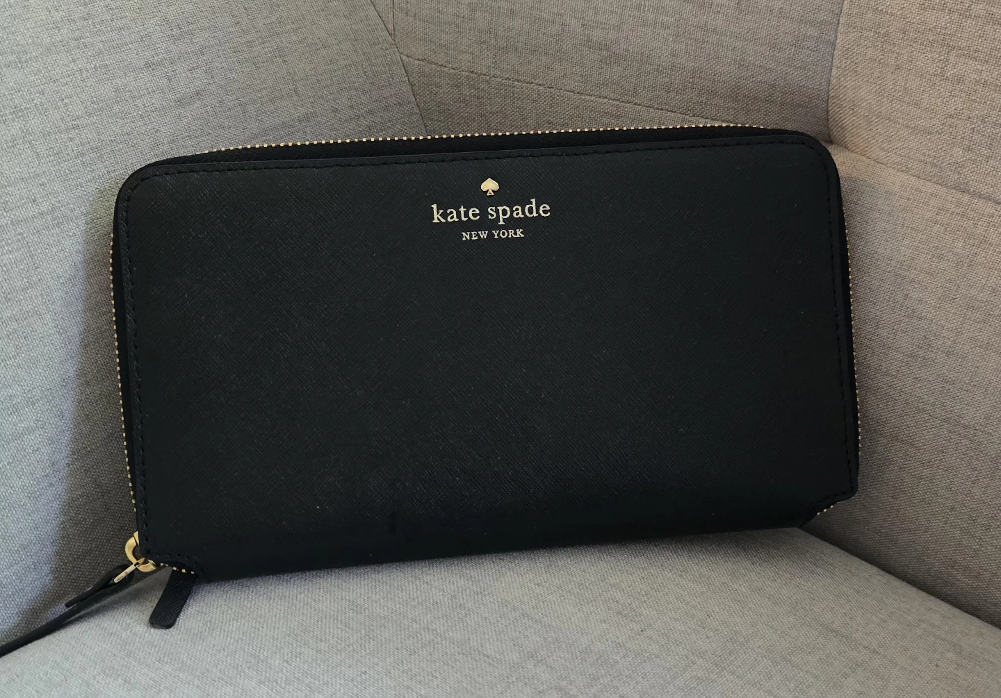 Kate Spade Black Travel Wallet Organizer