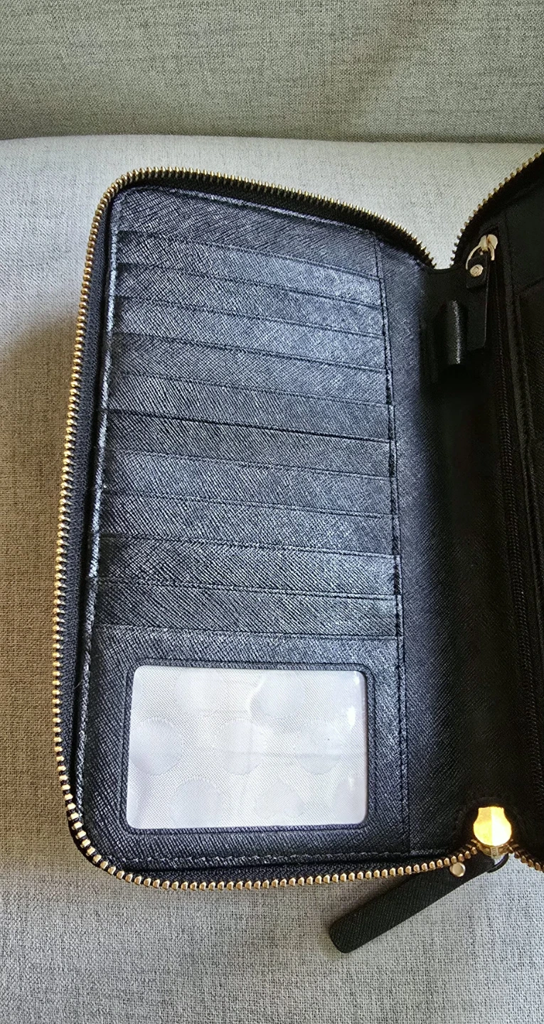 Kate Spade Black Travel Wallet Organizer - photo 4