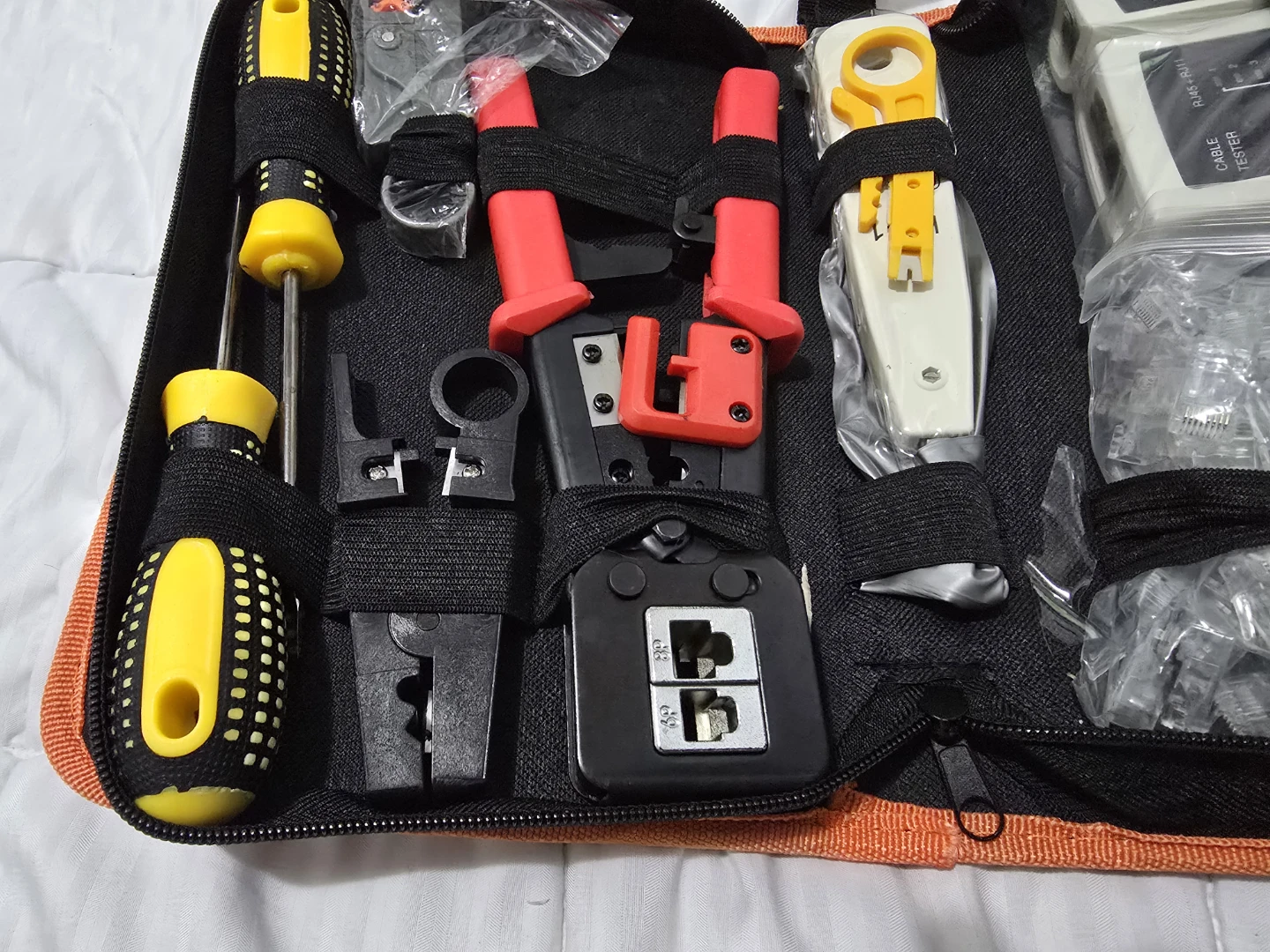 Network Cable Crimper Tool Kit - photo 2