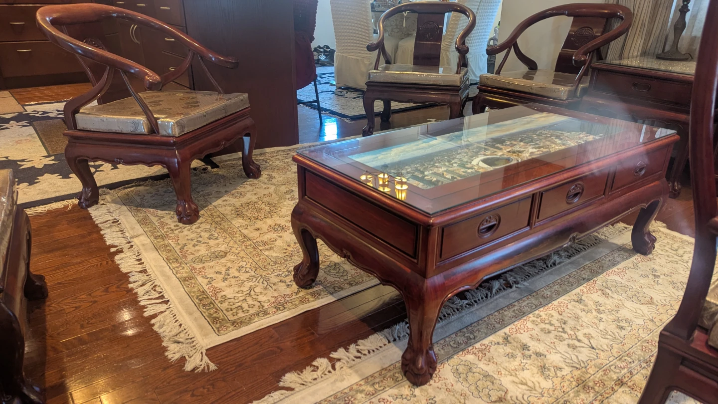 Chinese furniture dining and sitting areas with vintage - photo 2
