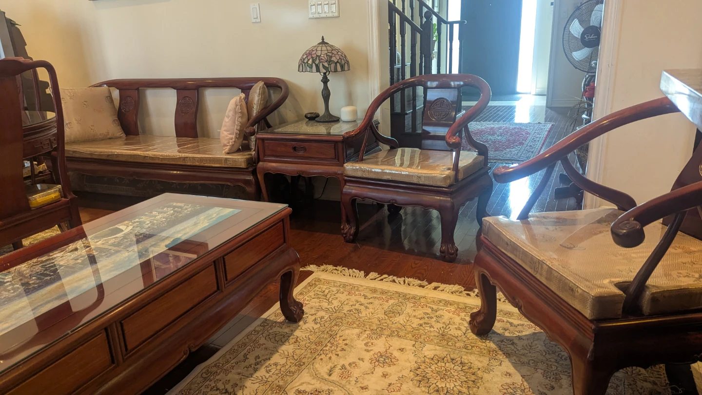 Chinese furniture dining and sitting areas with vintage - photo 3