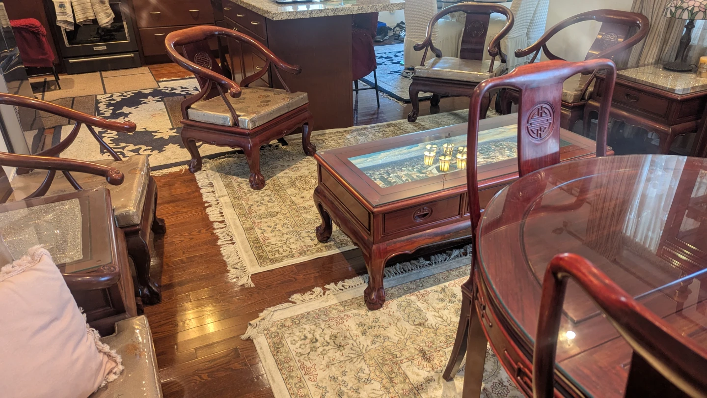 Chinese furniture dining and sitting areas with vintage - photo 5