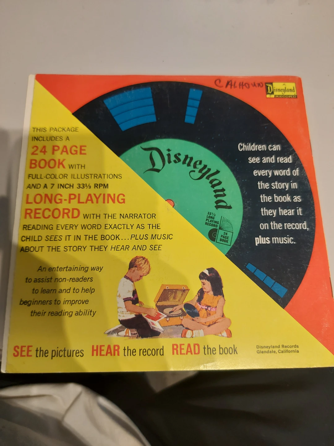 Disneyland Record and Book: The Grasshopper and the Ants - photo 2
