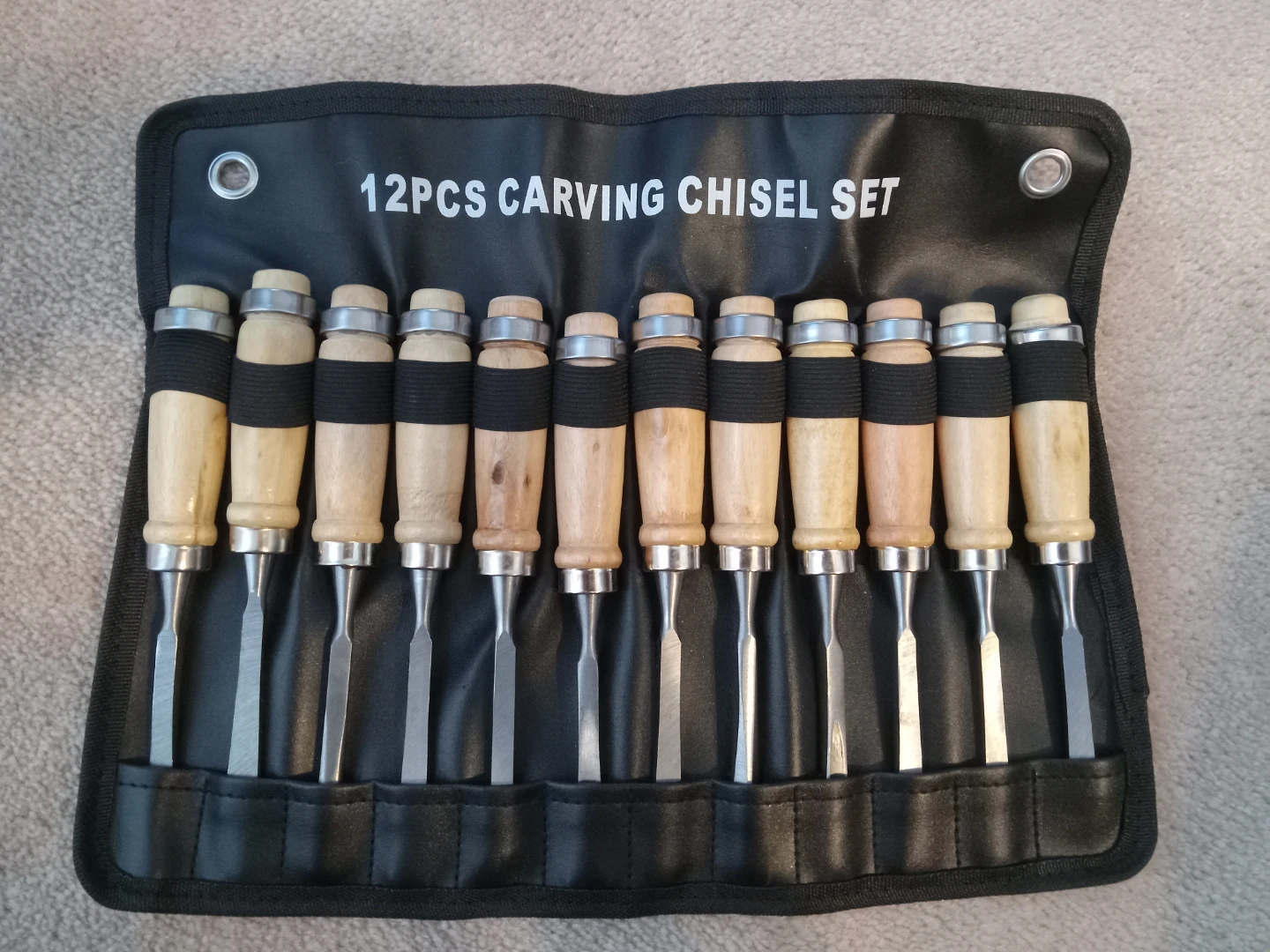 12 Piece Wood Carving Chisel Set