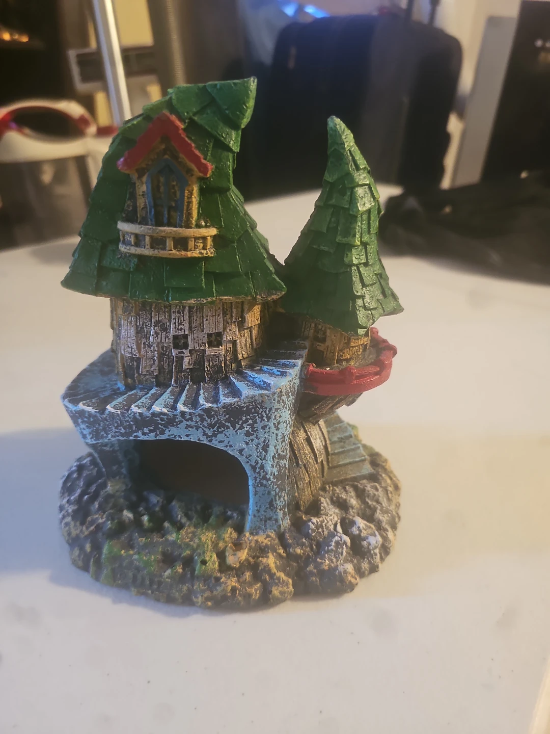 Fantasy Castle Aquarium Ornament