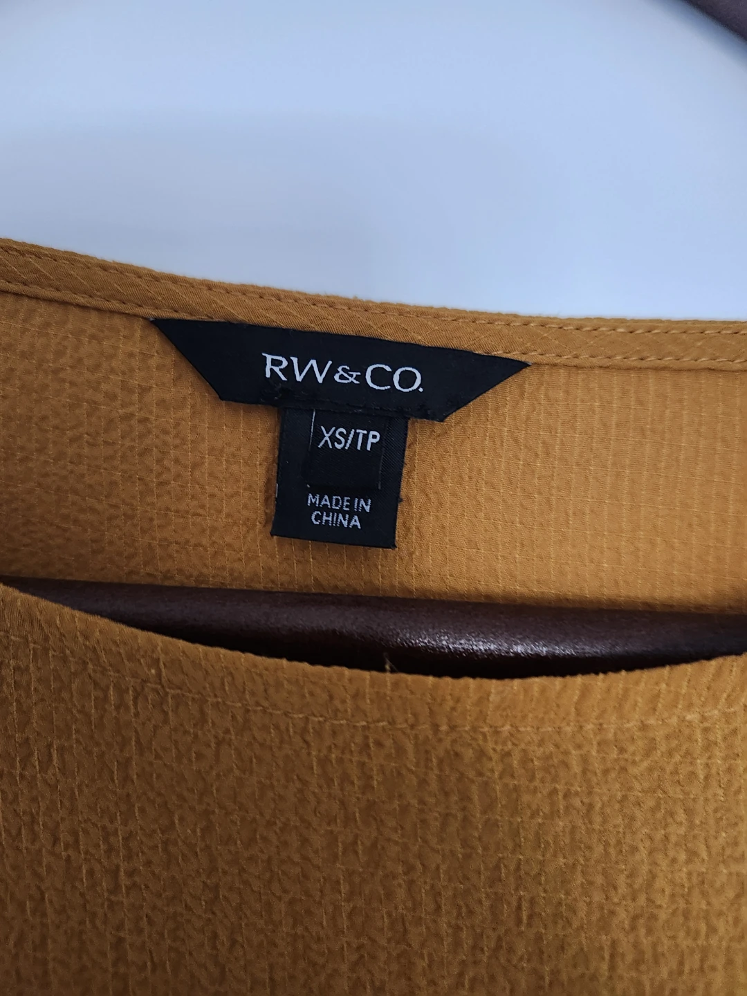 RW & CO. Women's Long Sleeve Top XS - photo 2