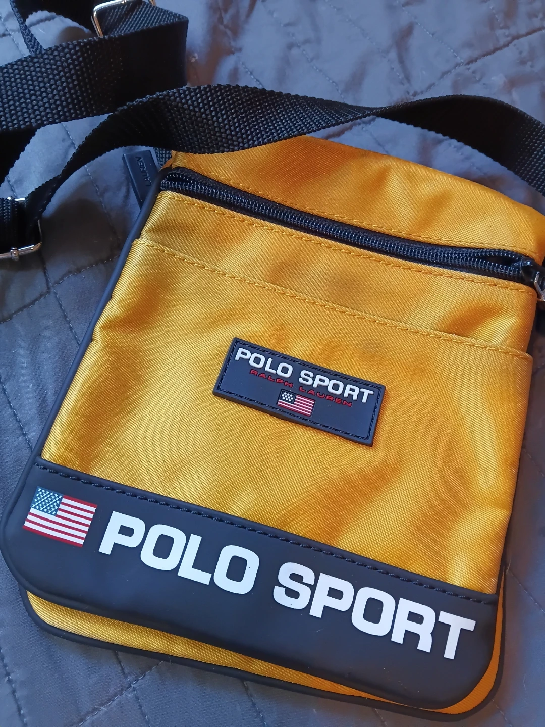 (Authentic) vintage polo ralph lauren sport sidebag