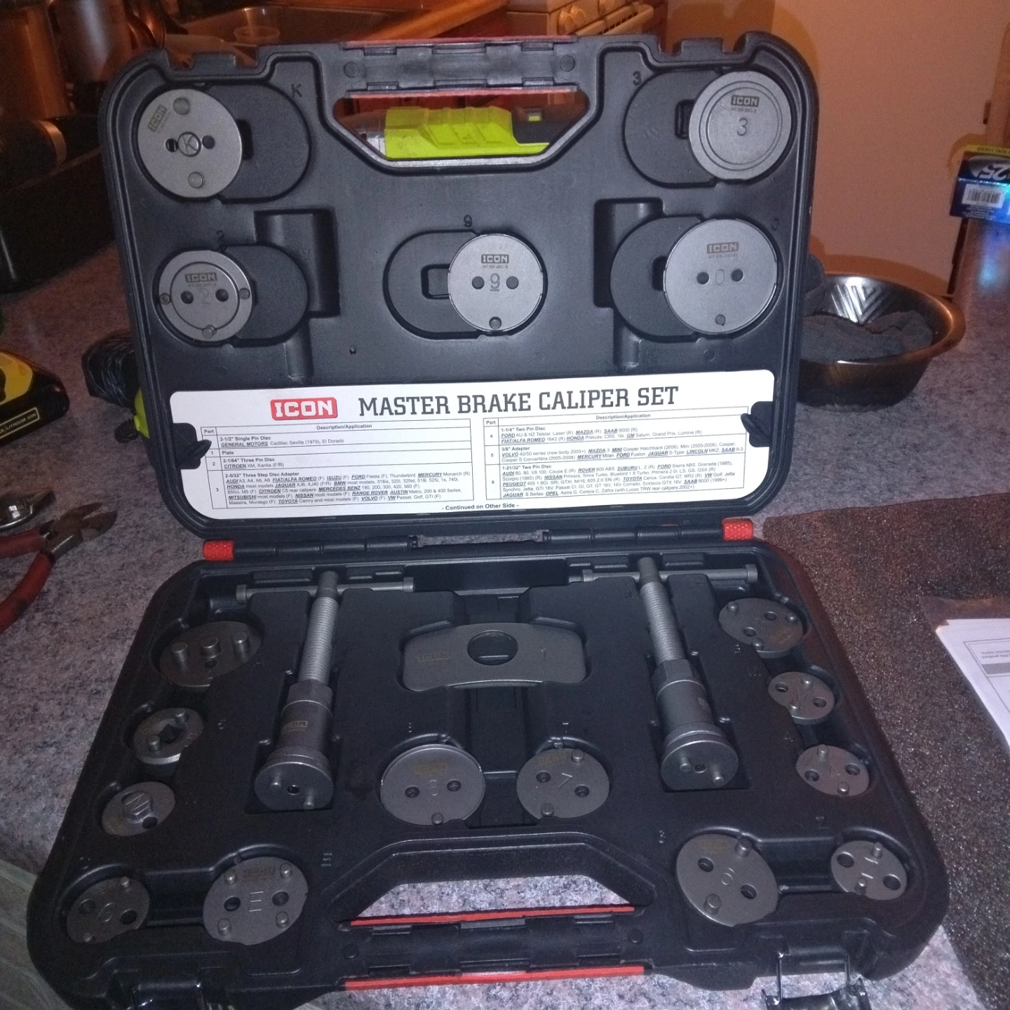 ICON Master Brake Caliper Set