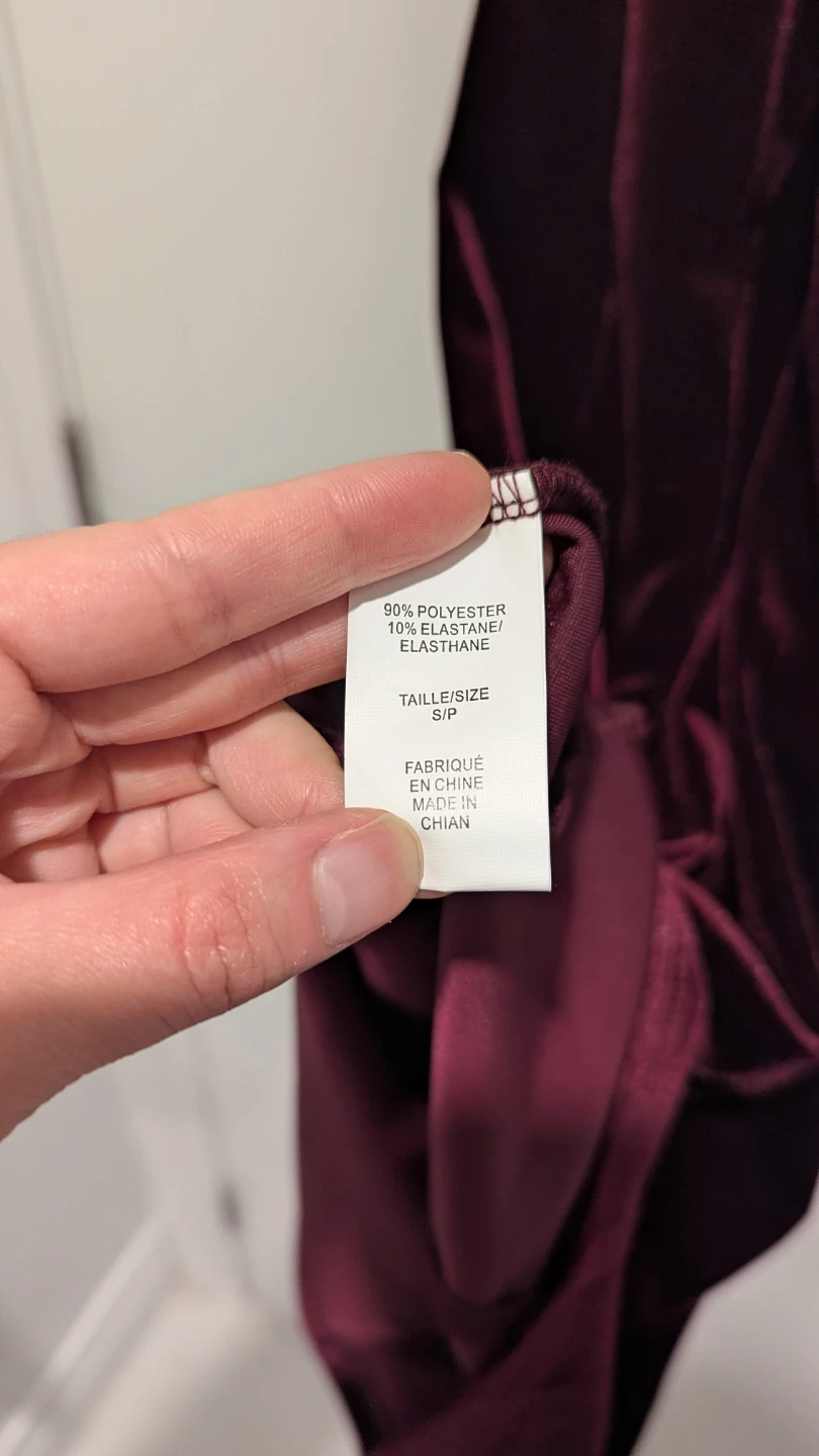 Red velvet cocktail dress - photo 4