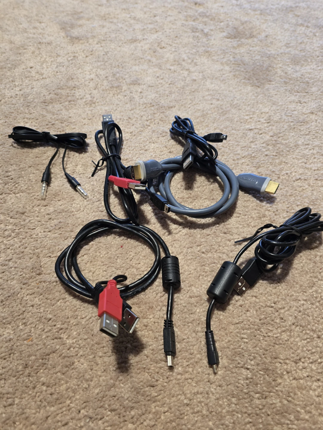 Different cables