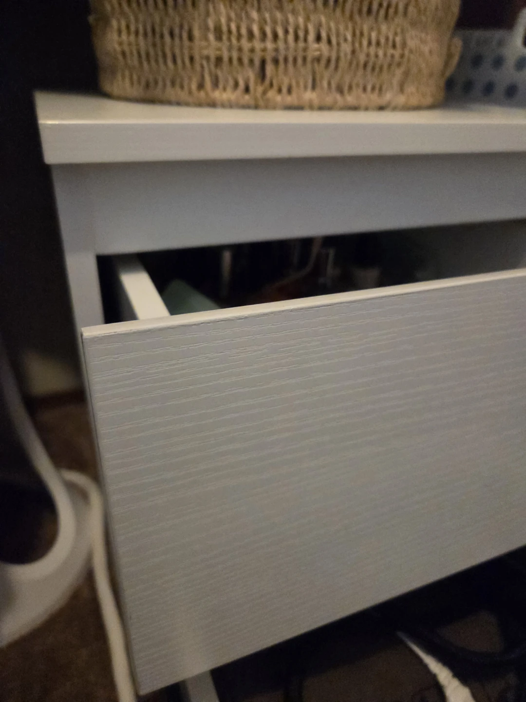 Jysk White 2 Drawer Cabinets - photo 3