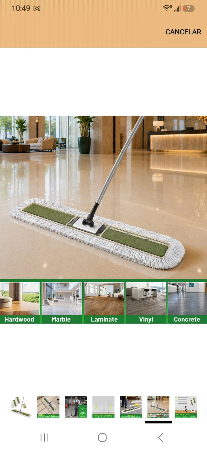 Professional Industrial-Grade Mop for Large Areas