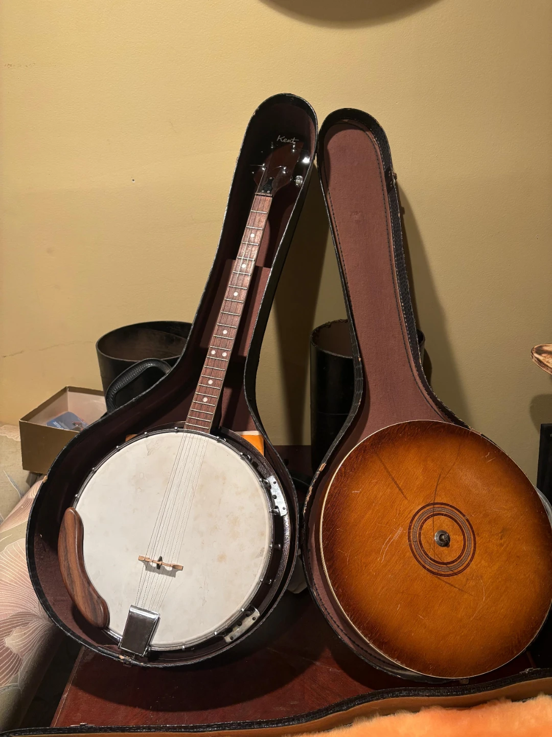Vintage musical instruments