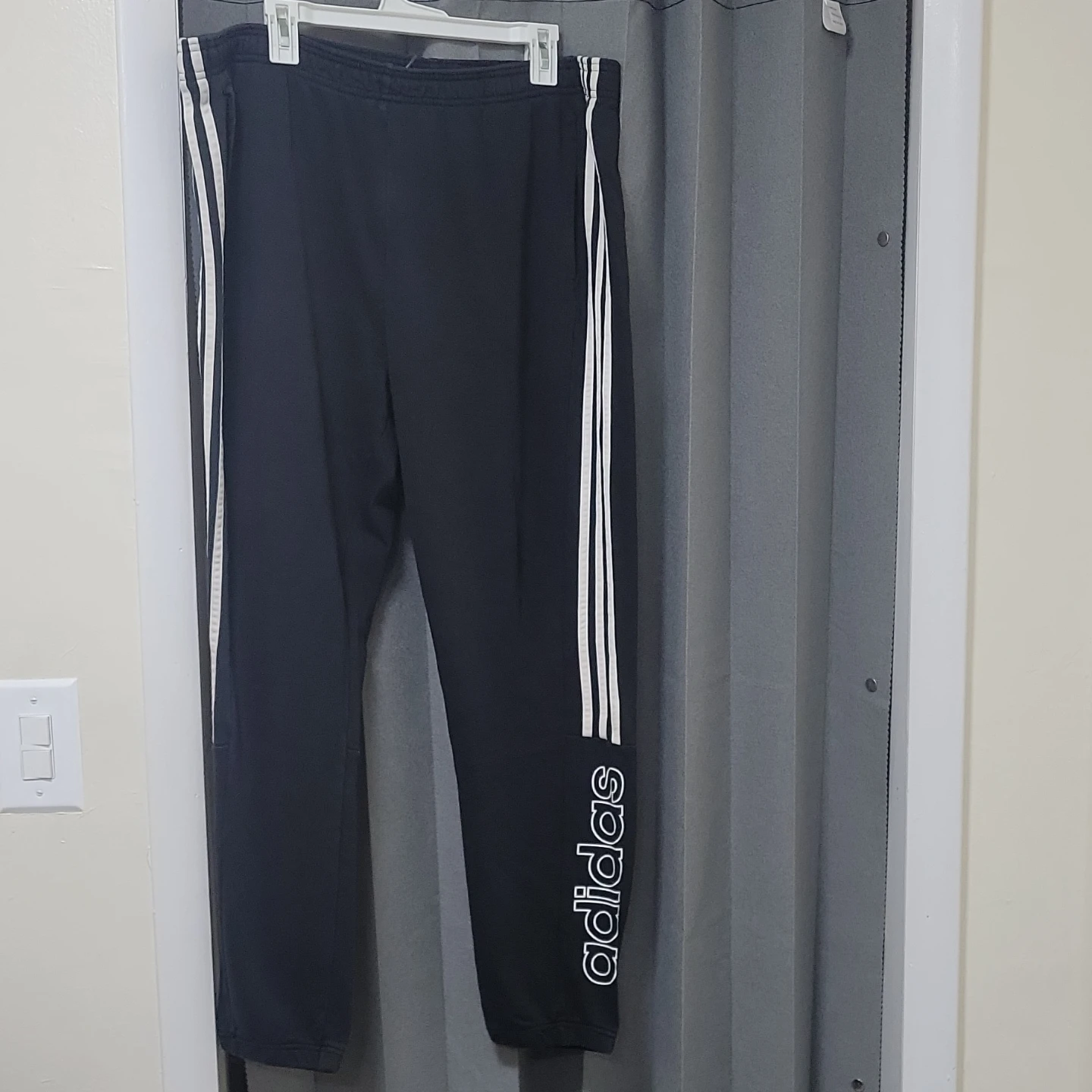 Adidas Black Sweatpants Joggers Size 2XL