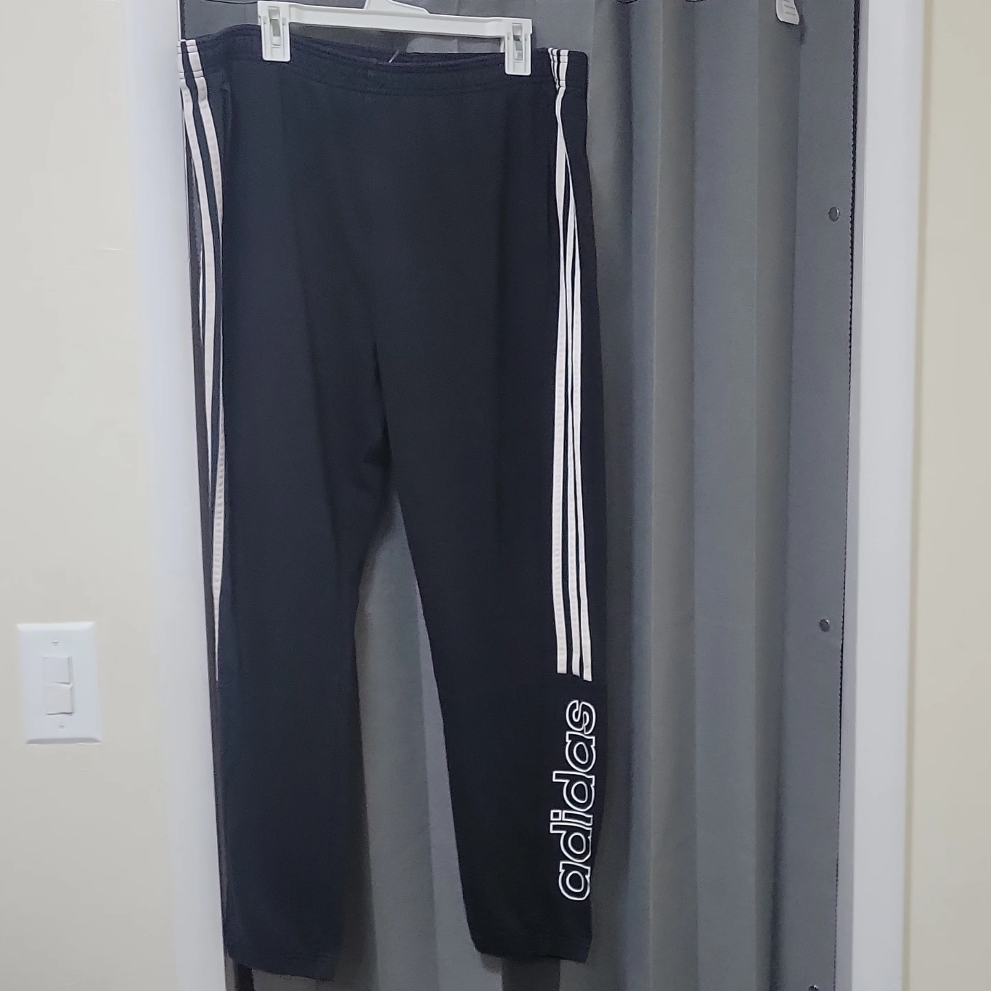 Adidas Black Sweatpants Joggers Size 2XL - photo 2