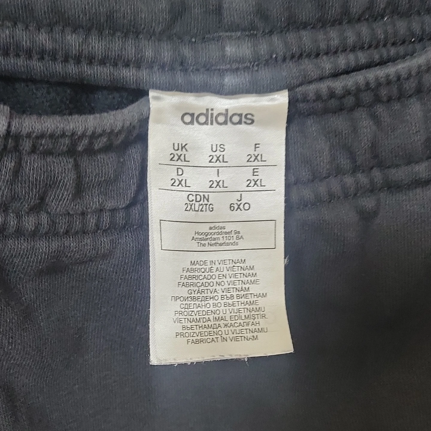 Adidas Black Sweatpants Joggers Size 2XL - photo 4