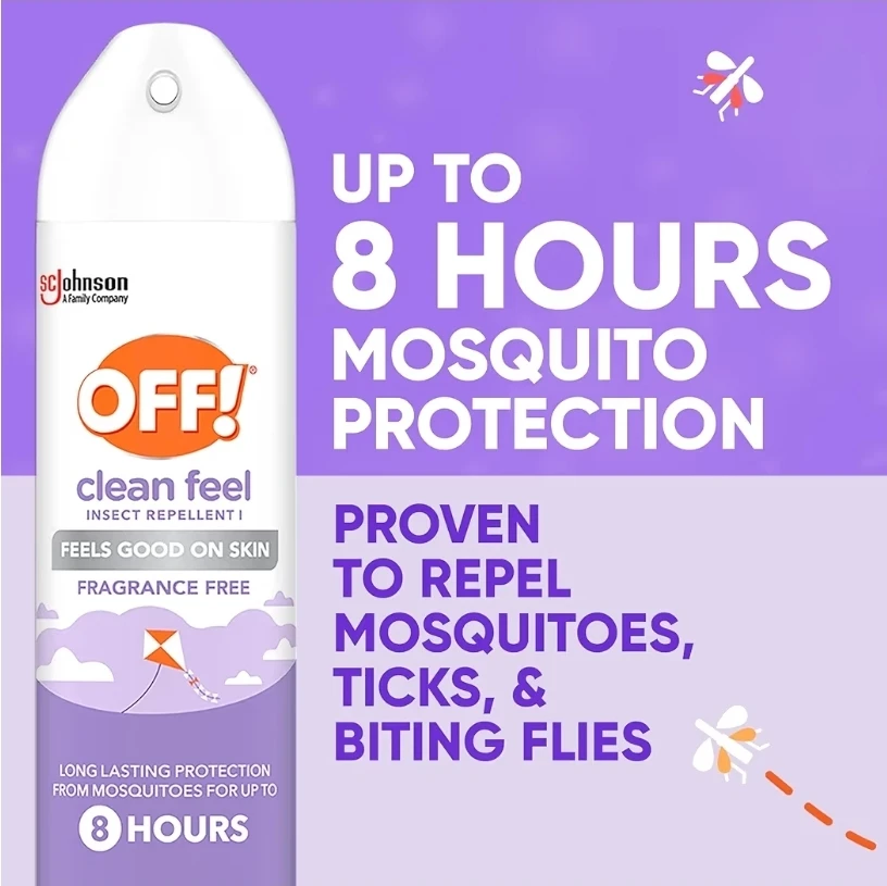 OFF! Clean Feel Insect Repellent Spray - 7.5 oz - photo 2