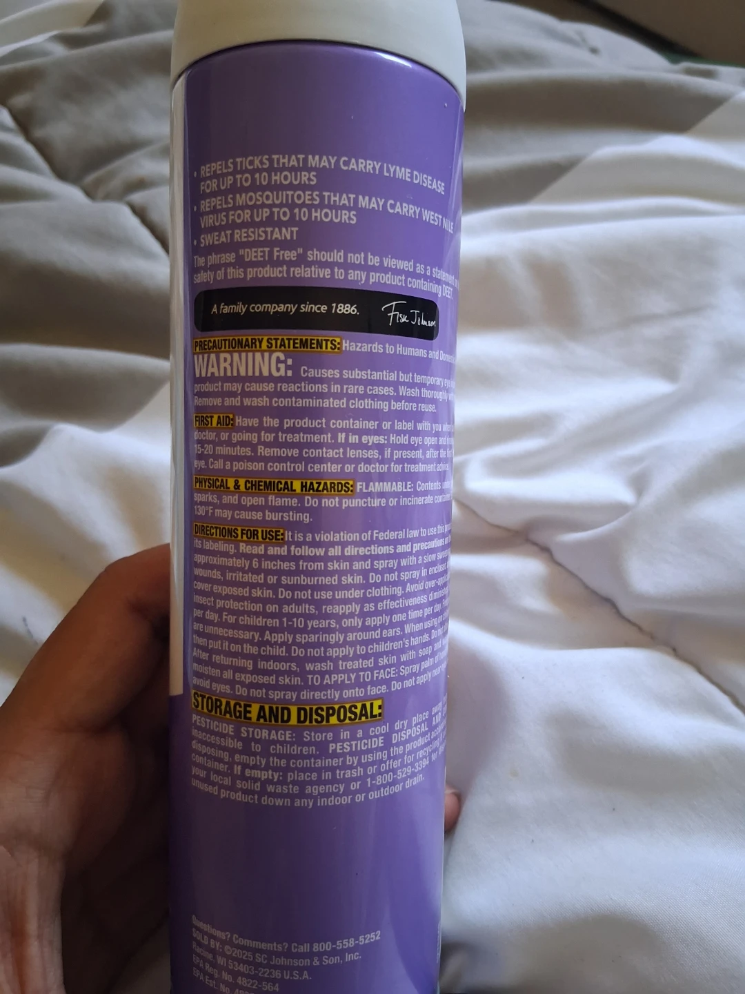 OFF! Clean Feel Insect Repellent Spray - 7.5 oz - photo 4