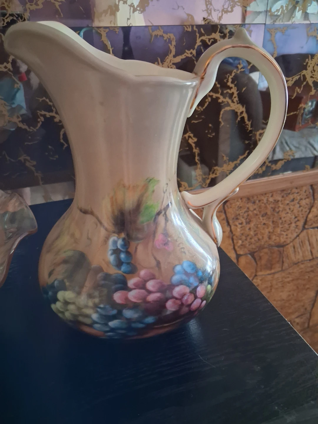 Vintage pitcher and serving bowl - photo 2