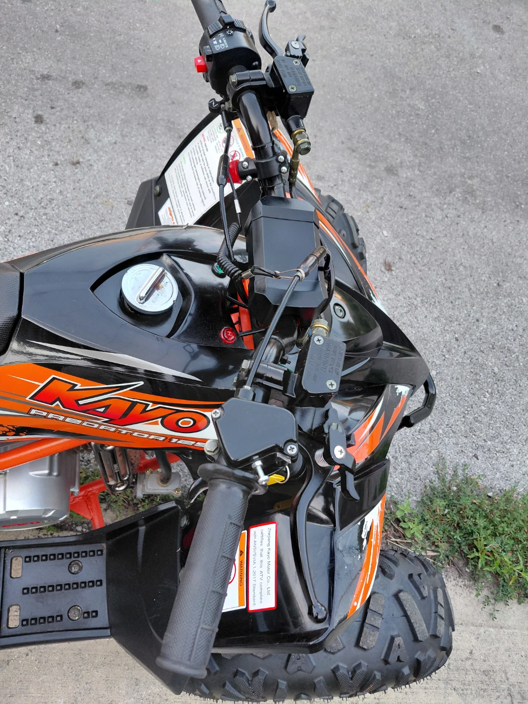 KAYO Predator 125 Youth ATV - photo 3