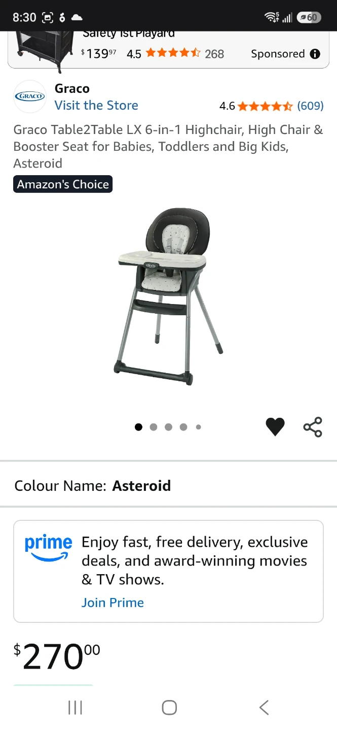 Graco High Chair